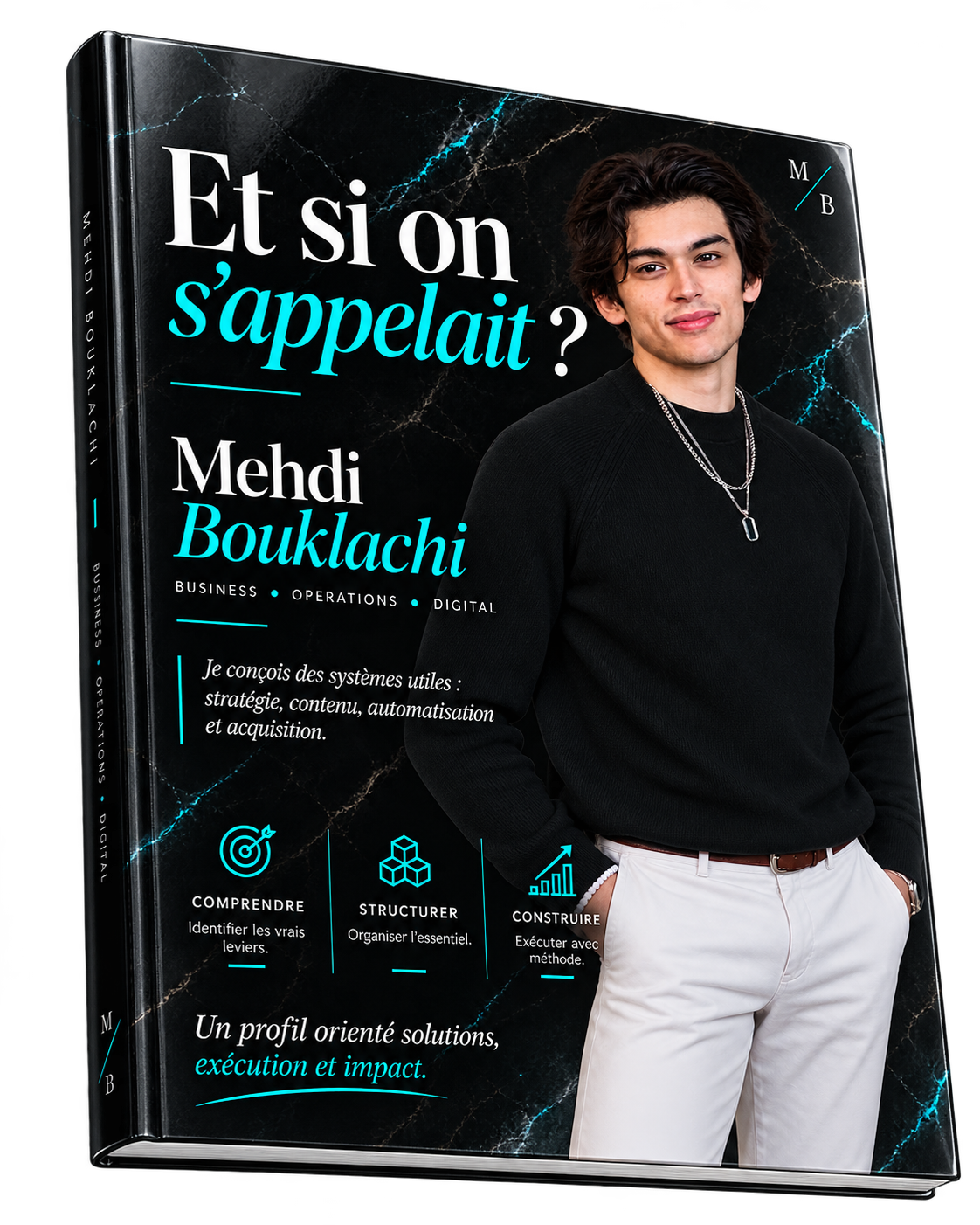 Couverture du magazine éditorial Mehdi Bouklachi — Et si on s'appelait ?